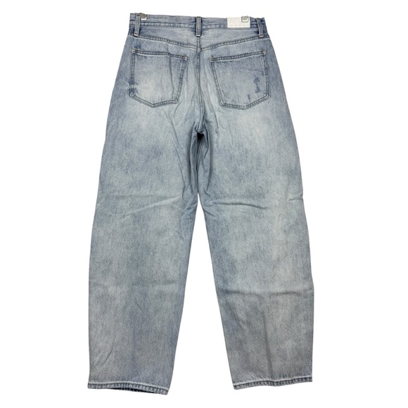 Pistola Wes Barrel Leg Light Wash Jeans - Picture 3 of 5
